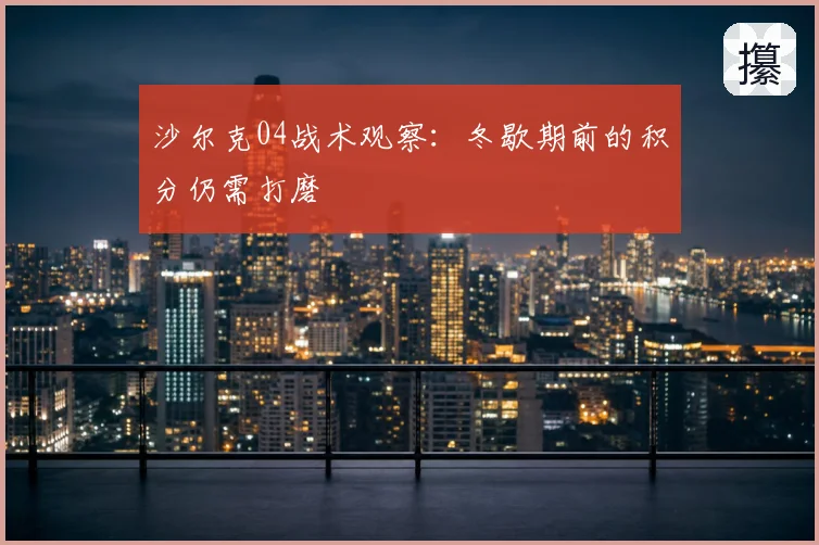 沙尔克04战术观察：冬歇期前的积分仍需打磨